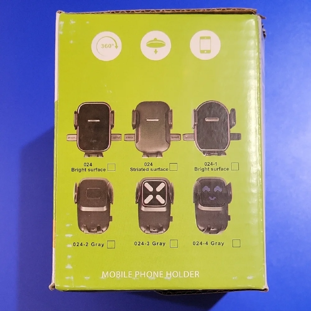 Universal Black Mobile Phone Holder